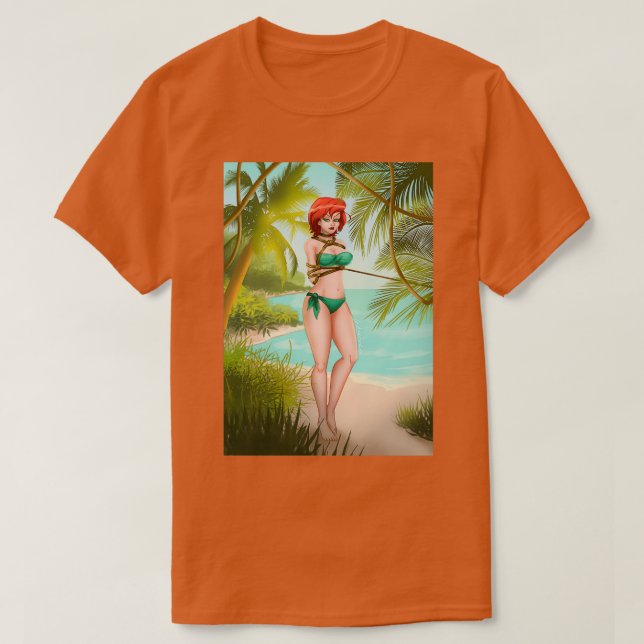Arabella Jungle Woman Prisoner T-Shirt (Design Front)