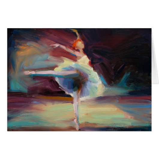 "Arabesque" Blank Card (Front Horizontal)