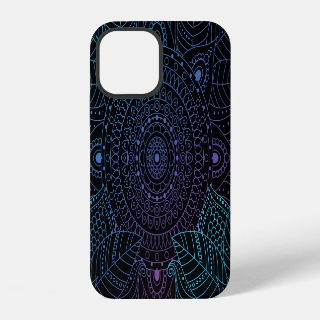 Arabesque Bliss: Oriental Mandala Magic Iphone Case (Back)