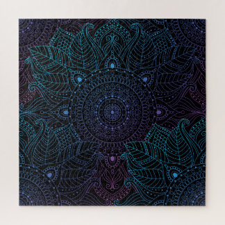 Arabesque Bliss: Oriental Mandala Magic Jigsaw Puzzle
