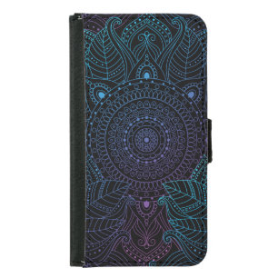Arabesque Bliss: Oriental Mandala Magic Samsung Galaxy S5 Wallet Case