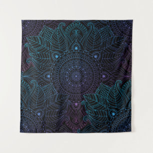 Arabesque Bliss: Oriental Mandala Magic Tapestry