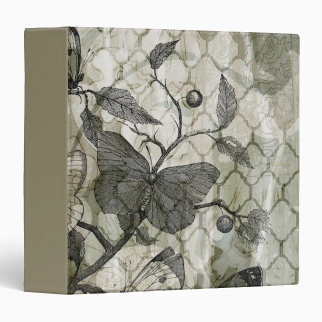 Arabesque Butterflies I Binder (Front/Spine)