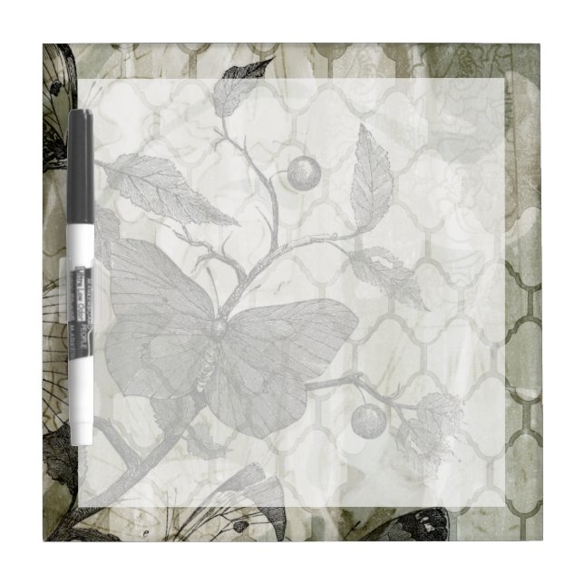 Arabesque Butterflies I Dry-Erase Board (Front)