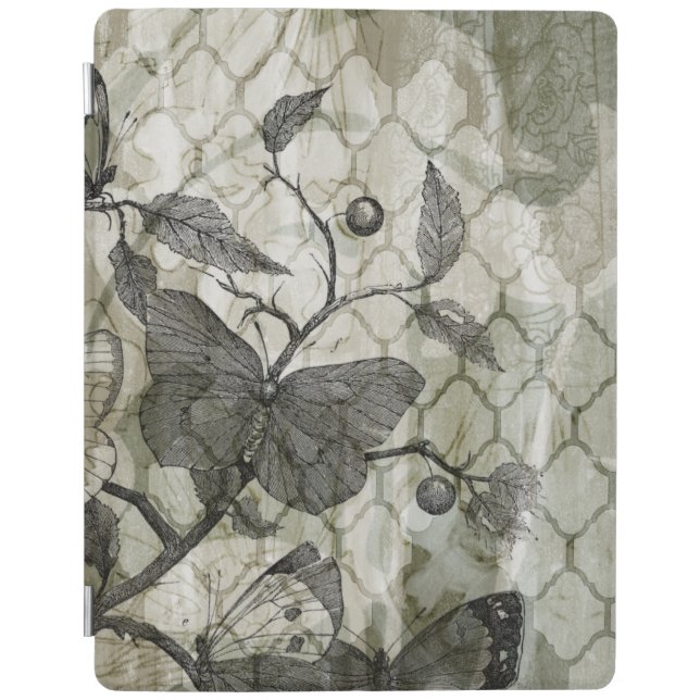 Arabesque Butterflies I iPad Smart Cover (Front)