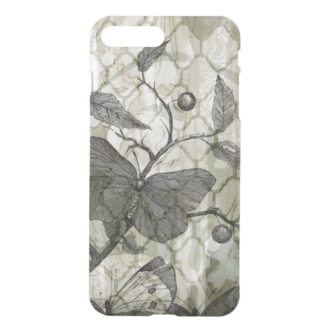 Arabesque Butterflies I Uncommon iPhone Case (Back)