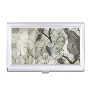 Arabesque Butterflies II Business Card Case