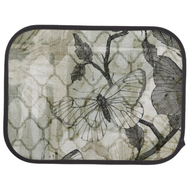 Arabesque Butterflies II Car Mat (Rear)