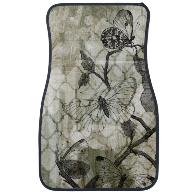 Arabesque Butterflies II Car Mat (Front)