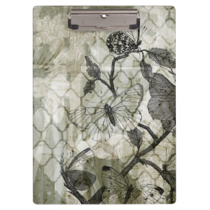 Arabesque Butterflies II Clipboard