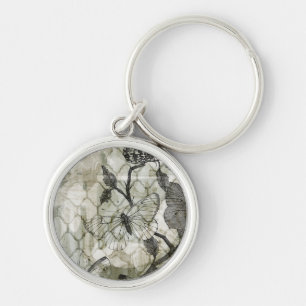 Arabesque Butterflies II Keychain