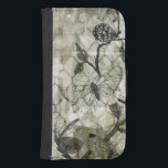 Arabesque Butterflies II Galaxy S4 Wallet Case<br><div class="desc">Butterflies & Insects</div>