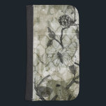 Arabesque Butterflies II Galaxy S4 Wallet Case<br><div class="desc">Butterflies & Insects</div>