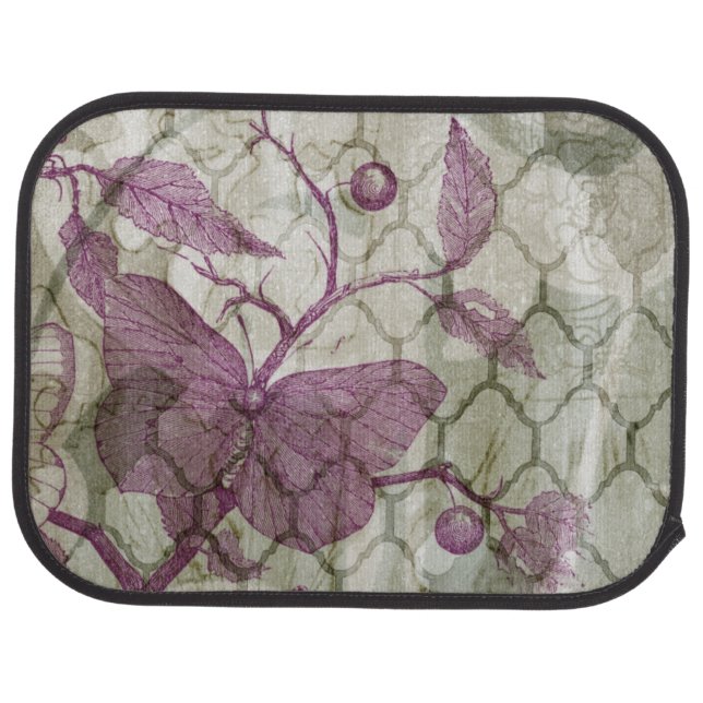 Arabesque Butterflies III Car Mat (Rear)