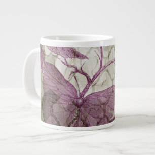 Arabesque Butterflies III Large Coffee Mug