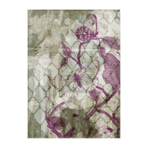 Arabesque Butterflies IV Acrylic Print