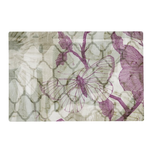 Arabesque Butterflies IV Placemat (Front)