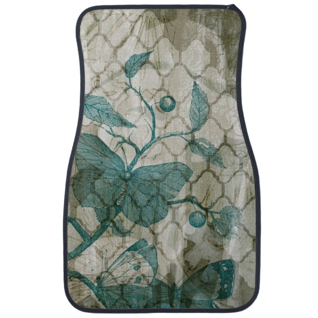 Arabesque Butterflies V Car Mat (Front)