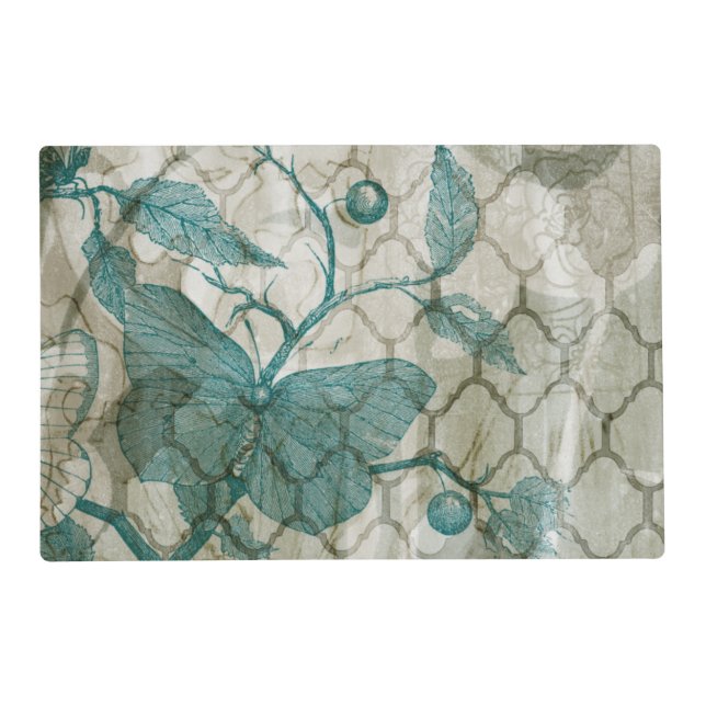 Arabesque Butterflies V Placemat (Front)