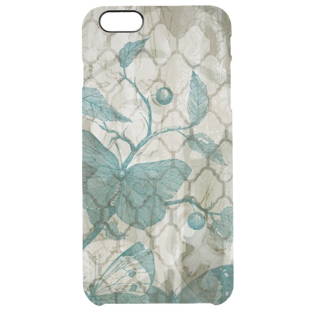 Arabesque Butterflies V Uncommon iPhone Case (Back)