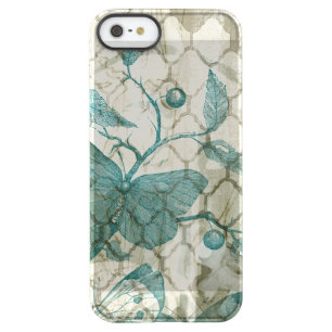 Arabesque Butterflies V Permafrost iPhone SE/5/5s Case