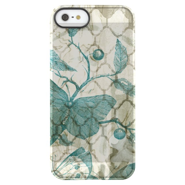 Arabesque Butterflies V Uncommon iPhone Case (Back)