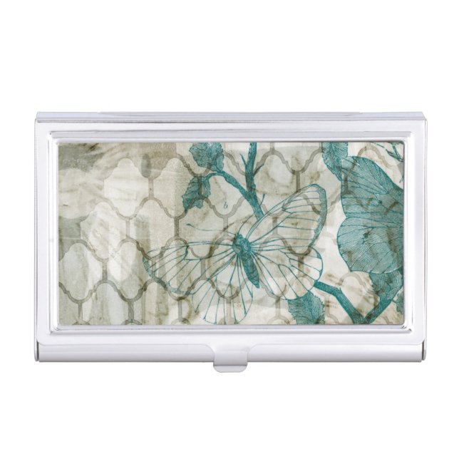Arabesque Butterflies VI Case For Business Cards (Front)