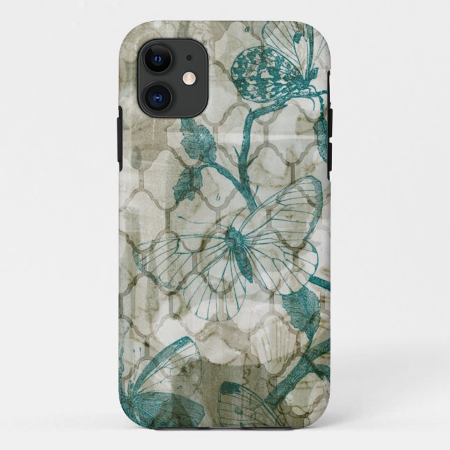 Arabesque Butterflies VI Case-Mate iPhone Case (Back)