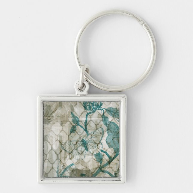 Arabesque Butterflies VI Keychain (Front)