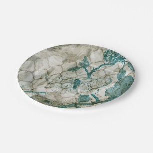 Arabesque Butterflies VI Paper Plates