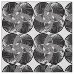 Arabesque circle intersected fabric