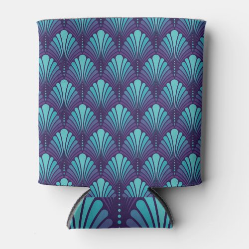 Arabesque Geometric Vintage Seamless Pattern Can Cooler