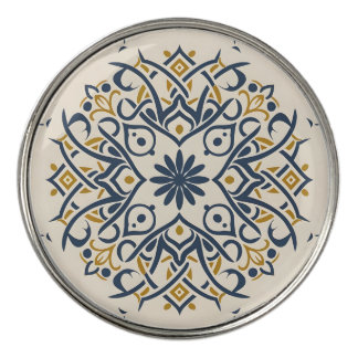 arabesque golf ball marker