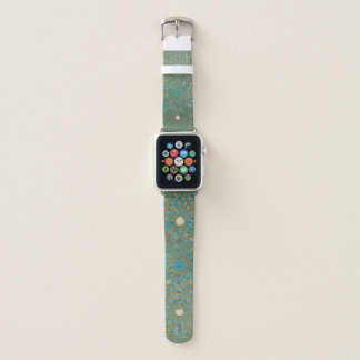 arabesque mosaic pattern apple watch band