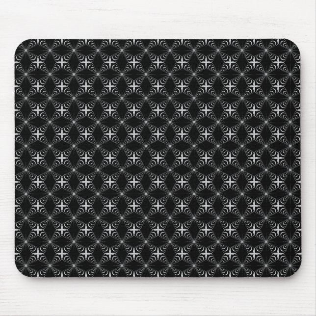 Arabesque on gray mouse pad (Front)