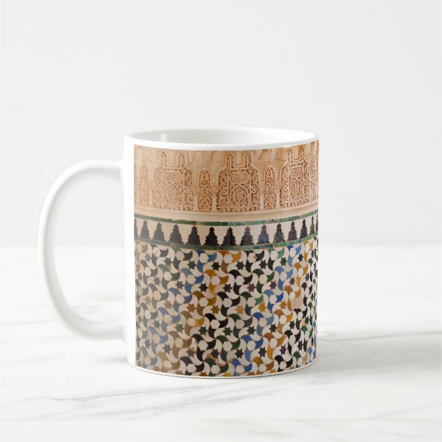 Arabesque Patterned Mug (Left)