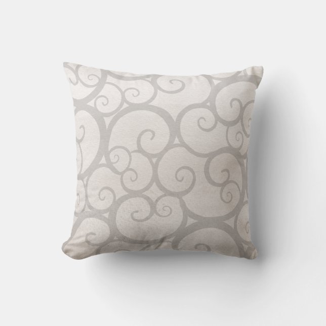 Arabesque Throw Pillow (Front)