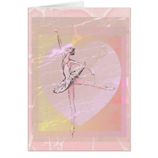 Arabesque With Heart Cards