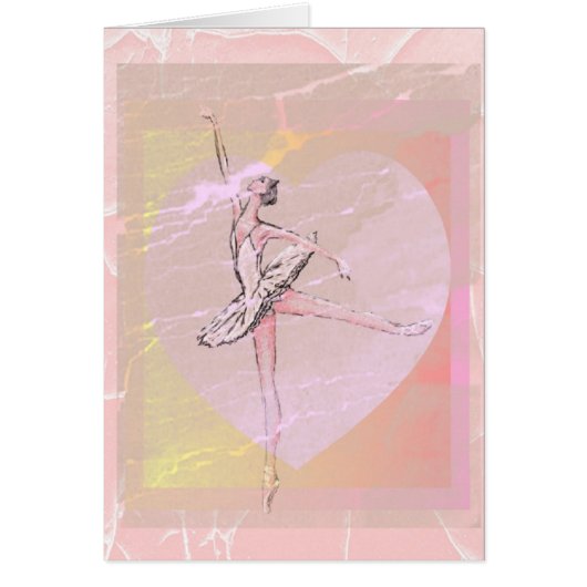 Arabesque With Heart Cards (Front)
