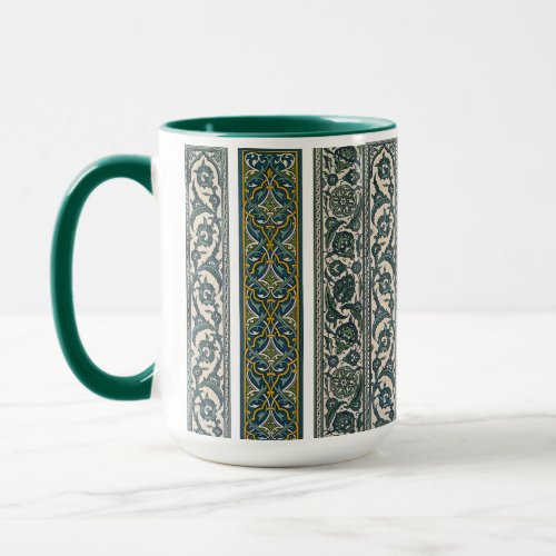 Arabesques Printed Mugs  Cups