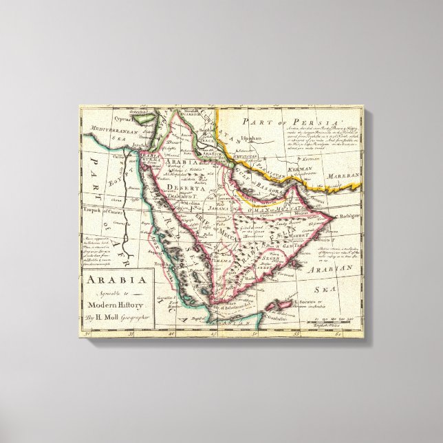 Arabia 4 canvas print (Front)