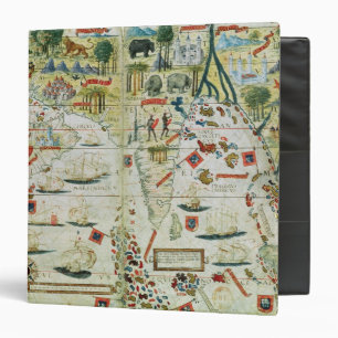 Arabia and India, from the 'Miller Atlas', c.1519 Binder