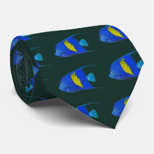 Arabian angelfish tie