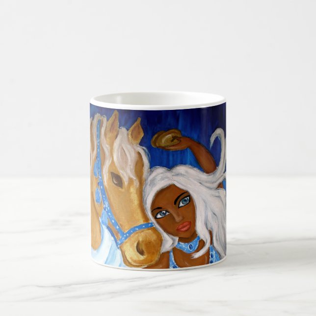 Arabian Blues Belly dance Mug Half Wrap (Center)