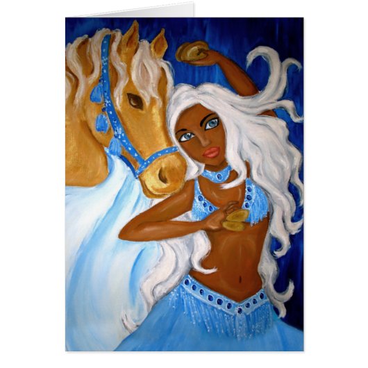 Arabian Blues Card (Front)