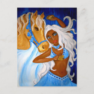 Arabian blues Postcard