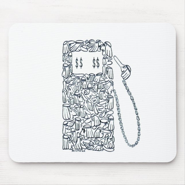 Arabian Gas Pump Mouse Pad (Front)