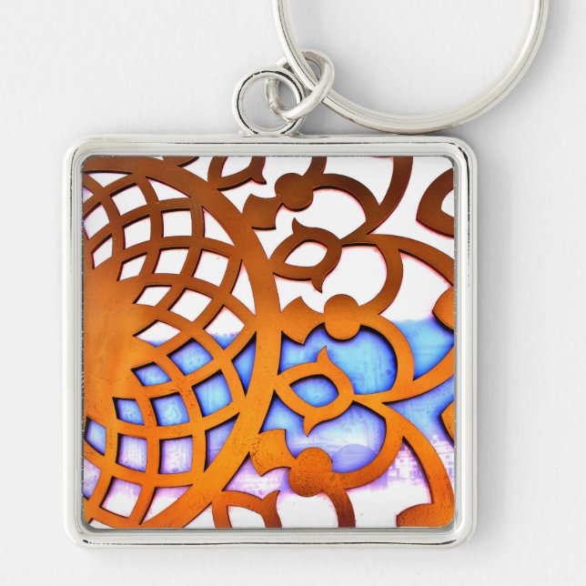 Arabian Gate Design Keychain (Front)