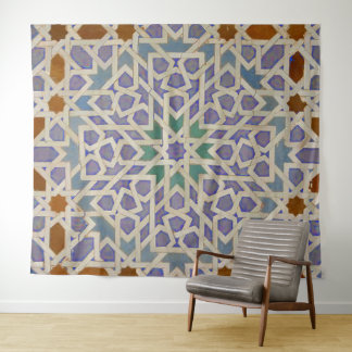 Arabian Geometry Medium (50" x 60") Tapestry