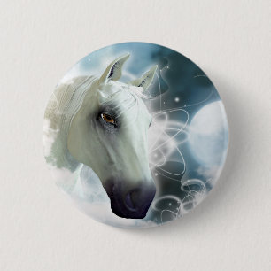 Arabian Horse Button